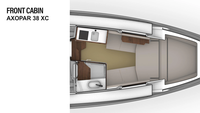 axopar 38 xc cross cabin layouts11
