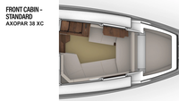 axopar 38 xc cross cabin layouts13