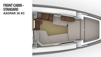 axopar 38 xc cross cabin layouts14